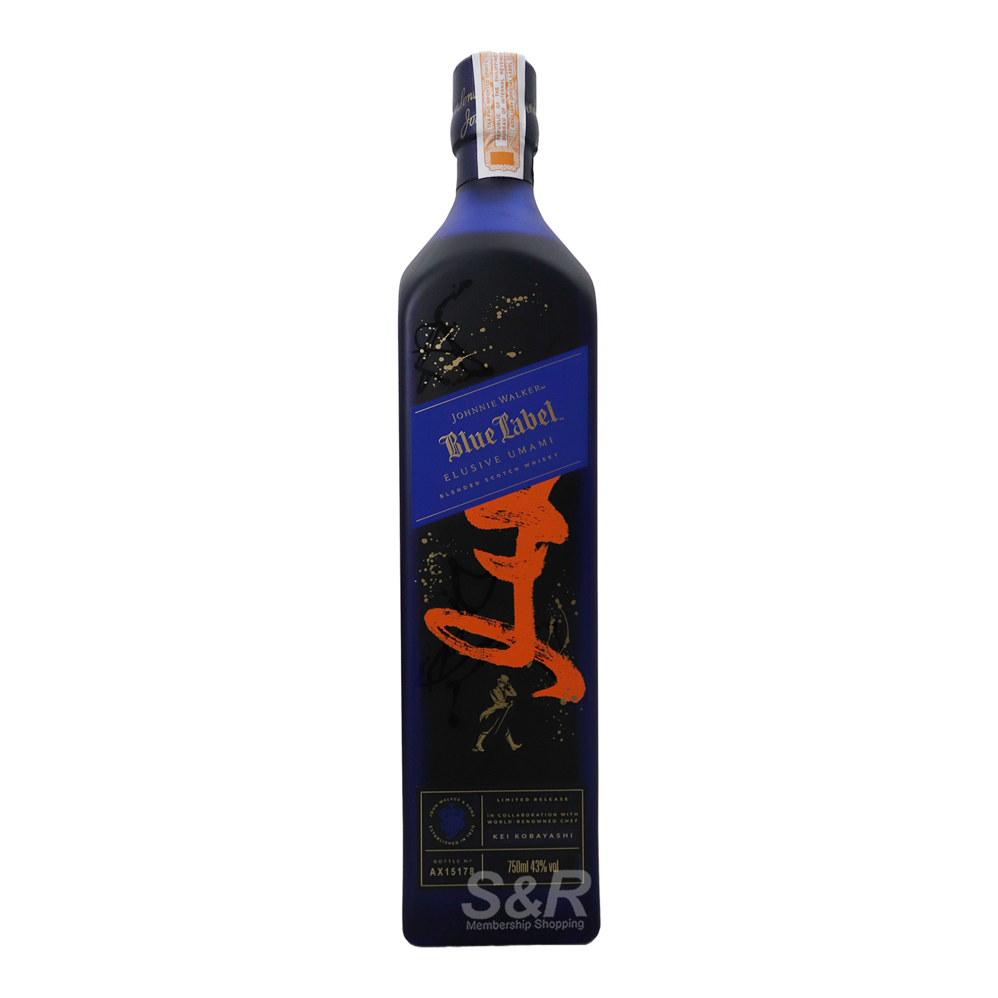 Johnnie Walker Blue Label Exclusive Umami 750mL Johnnie Walker Blue Label Exclusive Umami 750mL